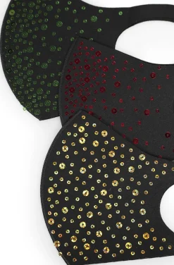 MASCARILLA SEQUINS GOLD