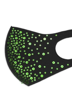 MASCARILLA SEQUINS GREEN