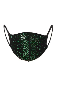 MASCARILLA SEQUINS GREEN