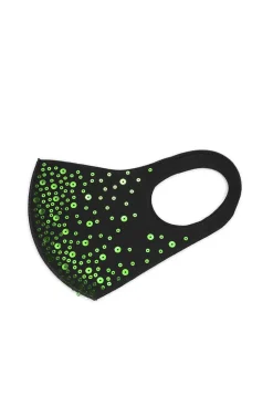 MASCARILLA SEQUINS GREEN
