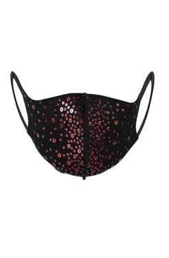 MASCARILLA SEQUINS RED