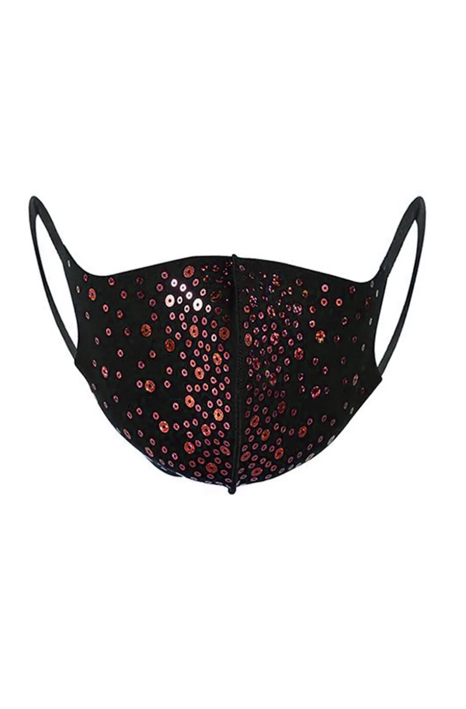 MASCARILLA SEQUINS RED