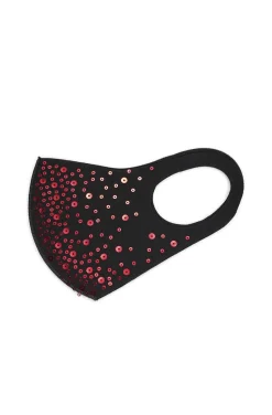MASCARILLA SEQUINS RED