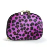 MONEDERO PIEL LEOPARDO MINI FUCSIA