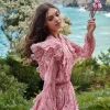 NORA MARBLE PINK DRESS BY FETICHE SUANCES