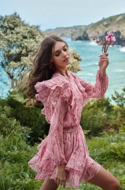 NORA MARBLE PINK DRESS BY FETICHE SUANCES