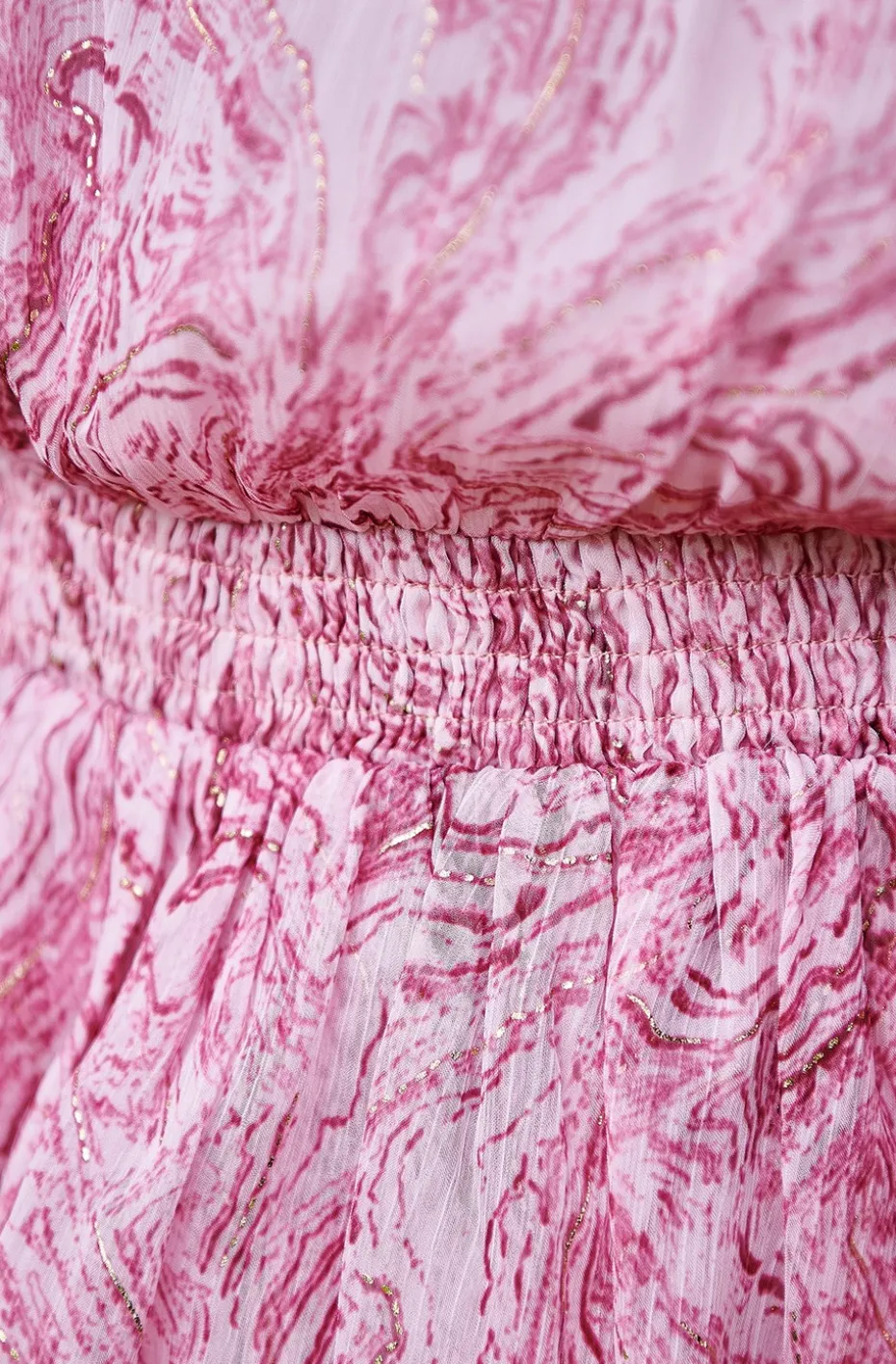 NORA MARBLE PINK DRESS BY FETICHE SUANCES