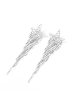 PENDIENTES ESTRELLAS PLATA LAGRIMAS
