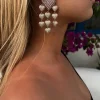 PENDIENTES JOYERIA CORAZONES ROSA
