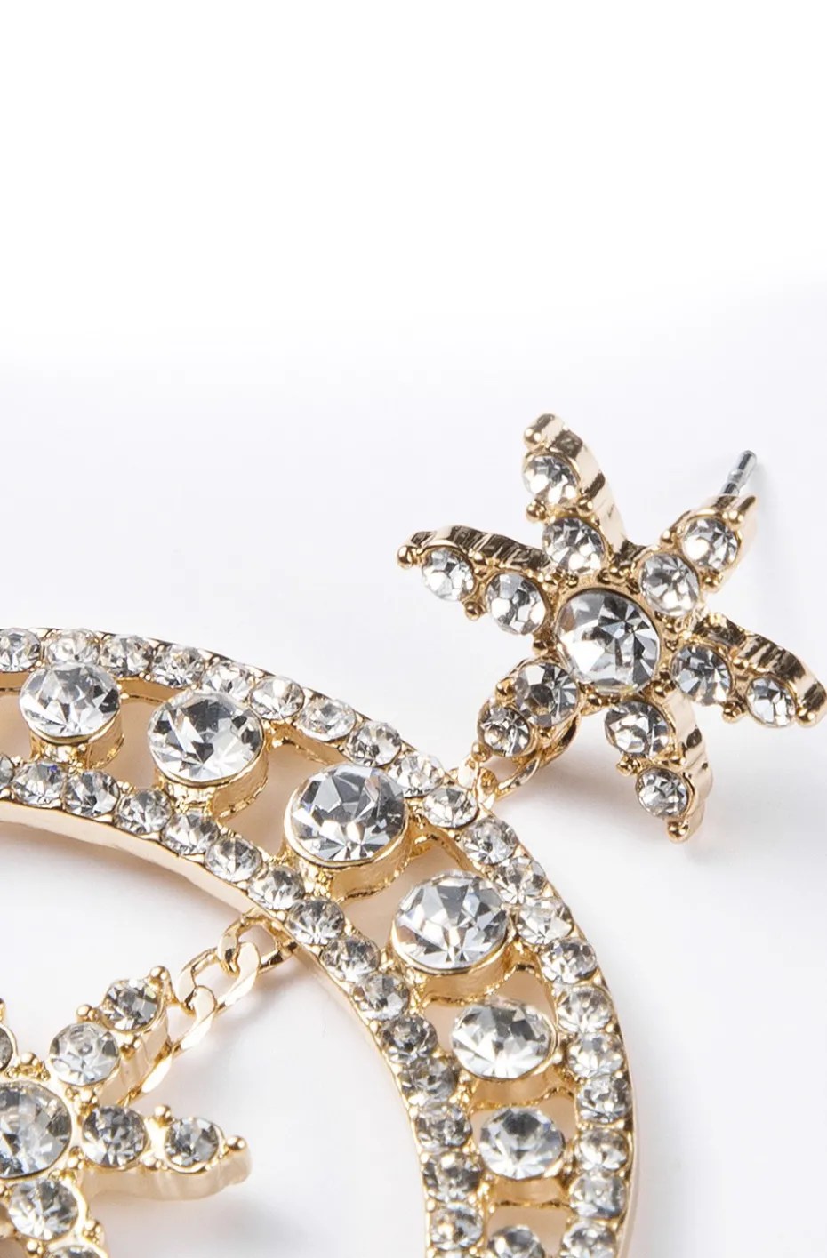 PENDIENTES AREZZO MOON & STARS