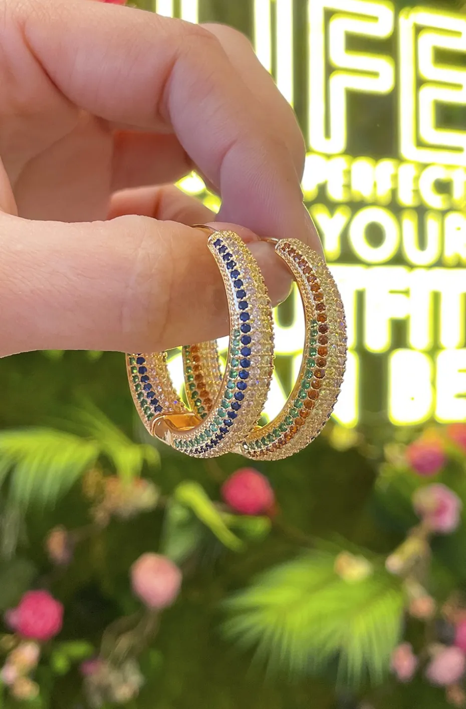 PENDIENTES ARO OASIS