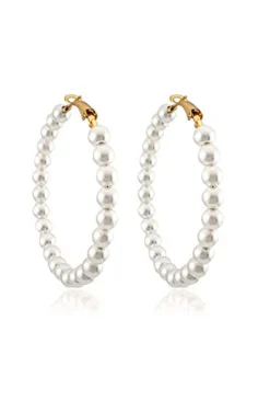 PENDIENTES ARO PERLAS