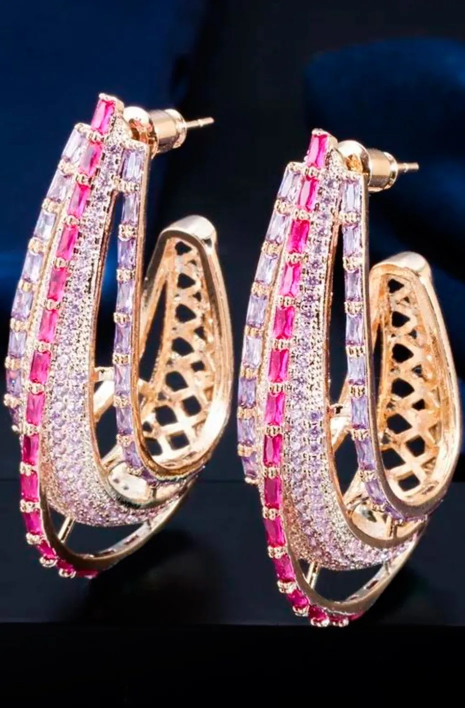 PENDIENTES ARO VARIAS FILAS