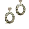 PENDIENTES AROPRINT LEOPARDO