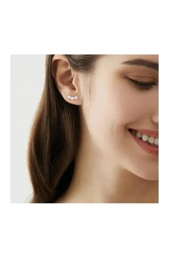 PENDIENTES CIRCONITAS PLATA