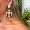 PENDIENTES CRUZ CAPRI