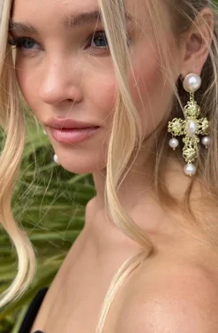 PENDIENTES CRUZ CAPRI