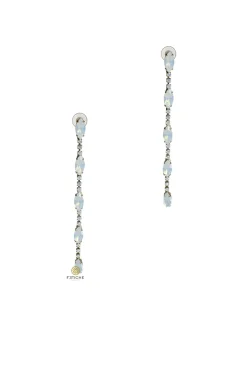 PENDIENTES CRYSTALS BLANCO