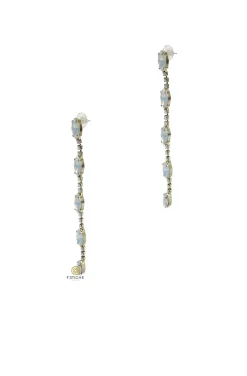PENDIENTES CRYSTALS BLANCO
