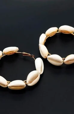 PENDIENTES DE ARO CONCHAS