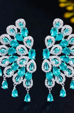 PENDIENTES DE ARO DIAMONDS SILVER