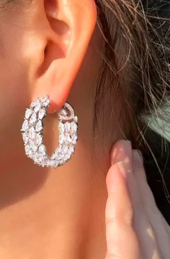 PENDIENTES DE ARO JOYA LAGRIMAS