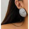PENDIENTES DISCO SILVER