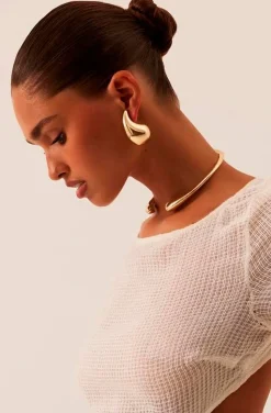 PENDIENTES DROP ORO