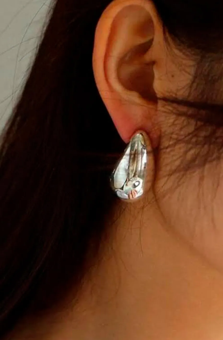 PENDIENTES DROP PLATA