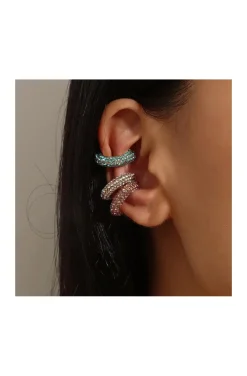 PENDIENTES EAR CUFFS TURQUESA