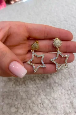 PENDIENTES ESTRELLAS BRILLANTES