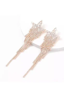 PENDIENTES ESTRELLAS DORADOS