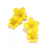 PENDIENTES FLORES AMARILLAS