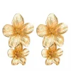 PENDIENTES FLORES GOLD