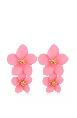 PENDIENTES FLORES PINK