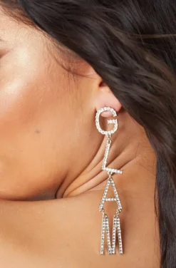 PENDIENTES GLAM PLATA