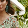 PENDIENTES HOJA DE PALMERA