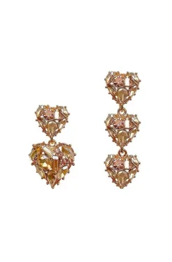 PENDIENTES JUEGO DE CORAZONES