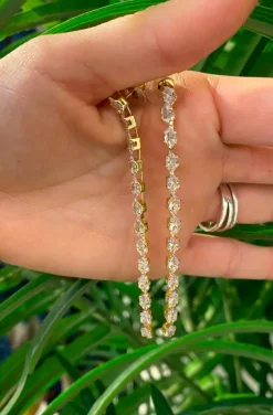 PENDIENTES LAGRIMAS DORADOS