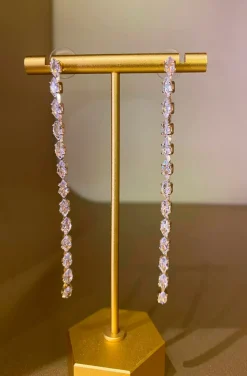 PENDIENTES LAGRIMAS DORADOS