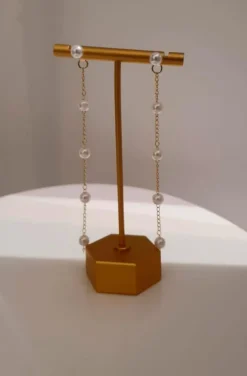 PENDIENTES LINEA PERLAS