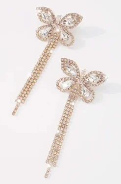 PENDIENTES MARIPOSA Y FLECOS