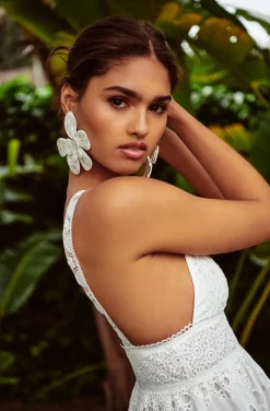 PENDIENTES MAXI FLOR
