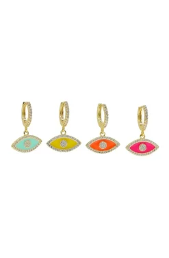 PENDIENTES OJO LIMA
