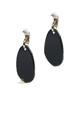 PENDIENTES PURPUN SNAKE GRIS