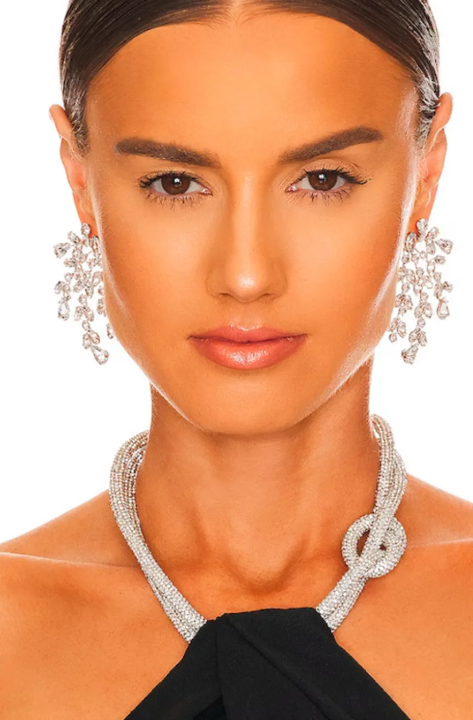 PENDIENTES RACIMO JOYA PLATA