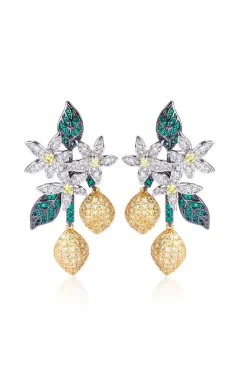 PENDIENTES RAMILLETES DE FLORES