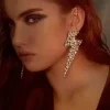 PENDIENTES RAYO SILVER