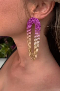 PENDIENTES SHADES OF PINK VIOLA