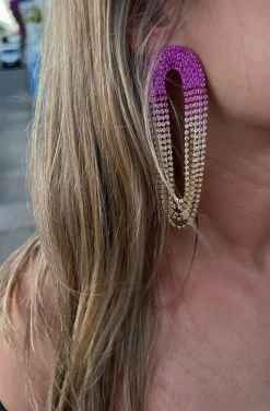 PENDIENTES SHADES OF PINK VIOLA